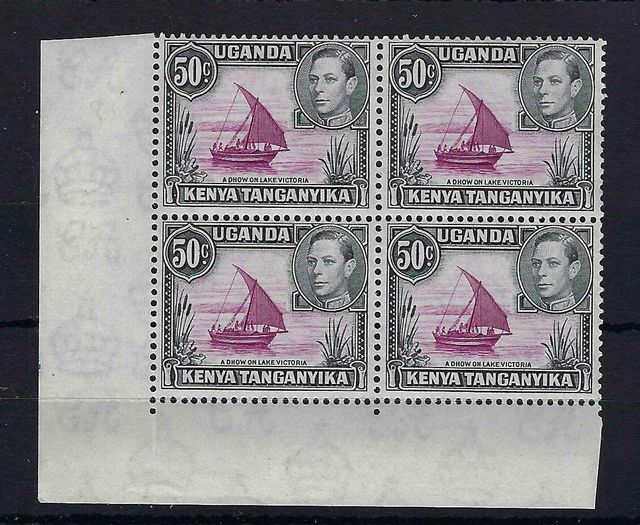 Image of KUT-Kenya Uganda & Tanganyika SG 144e/144eb UMM British Commonwealth Stamp